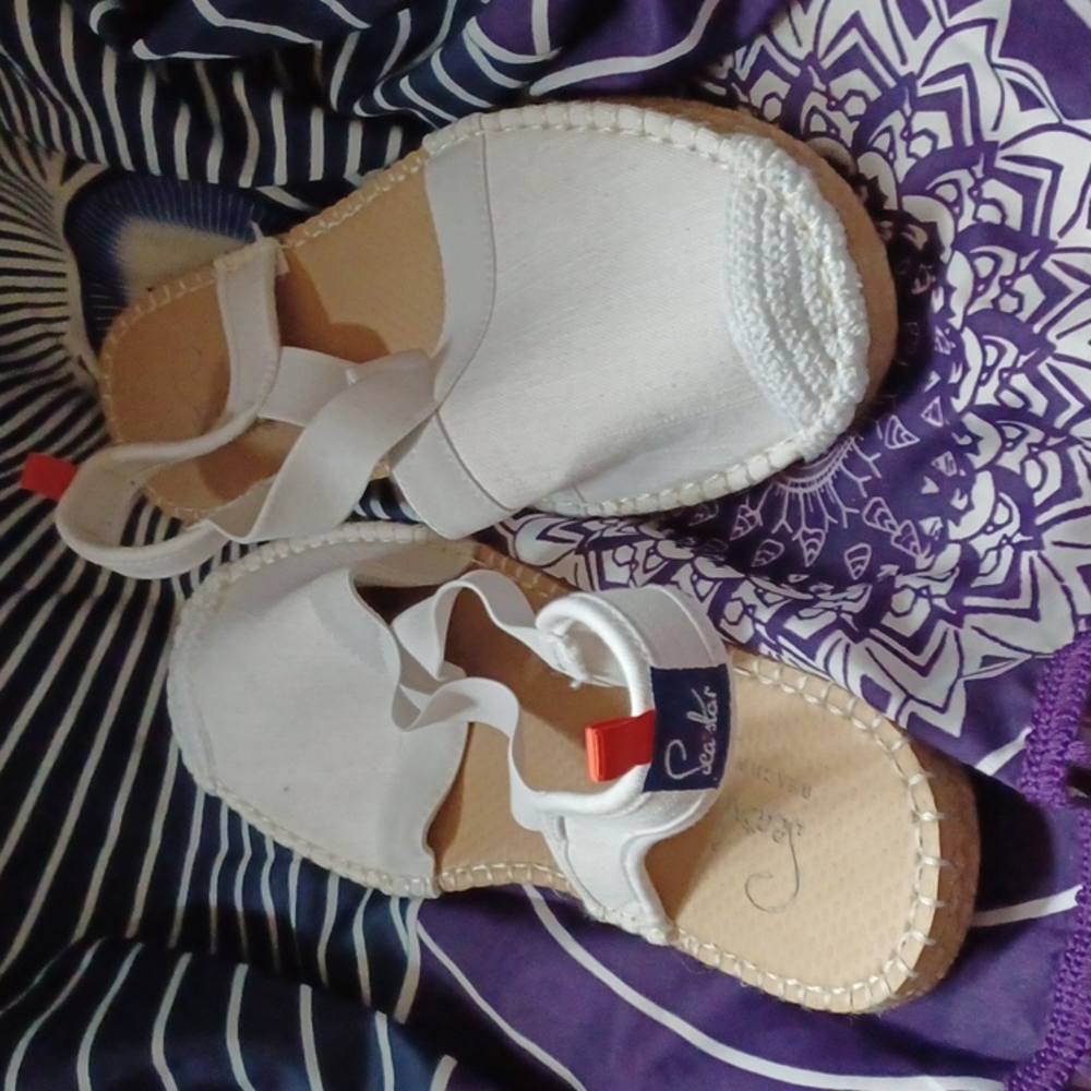 N.W.O.T. BY SEASTAR SiZE 9 women's half inch espadrille  high quality resort wea
